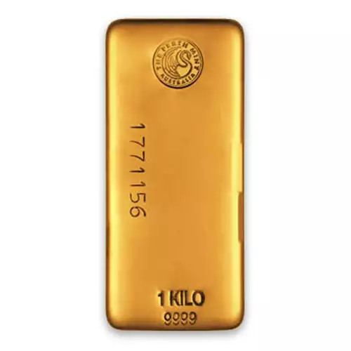 1kg Australian Perth Mint gold bar - cast (2)