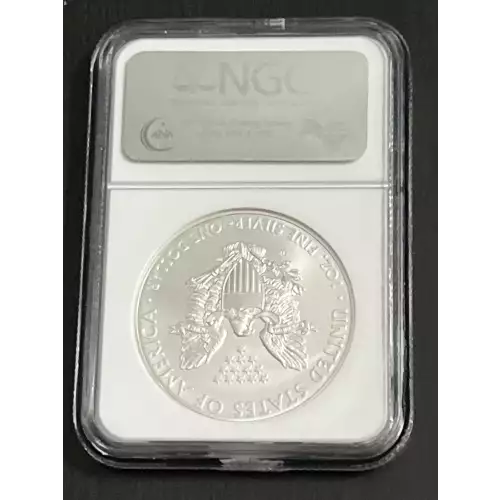 2008 W BURNISHED SILVER EAGLE EARLY RELEASES  (2)