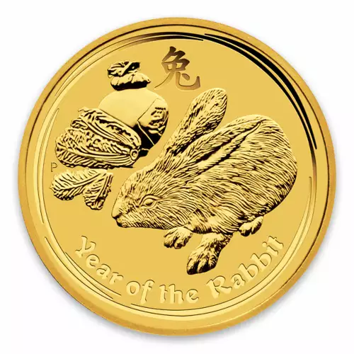 2011 10oz Australian Perth Mint Gold Lunar II: Year of the Rabbit (3)