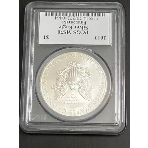 2013 $1 Silver Eagle First Strike (2)