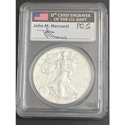 2013-W $1 Silver Eagle First Strike, DCAM