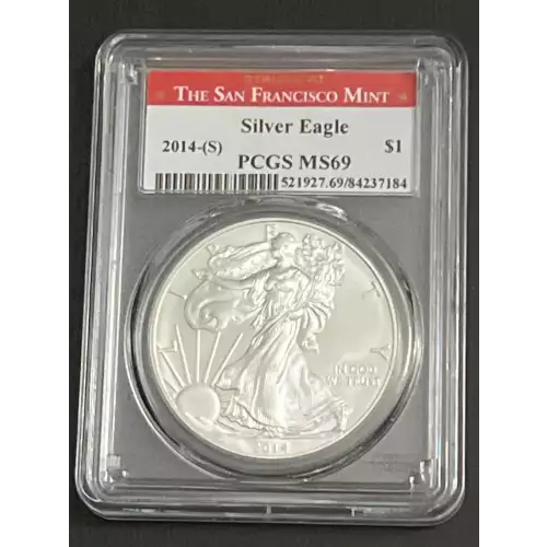 2014-(S) $1 Silver Eagle Struck at San Francisco