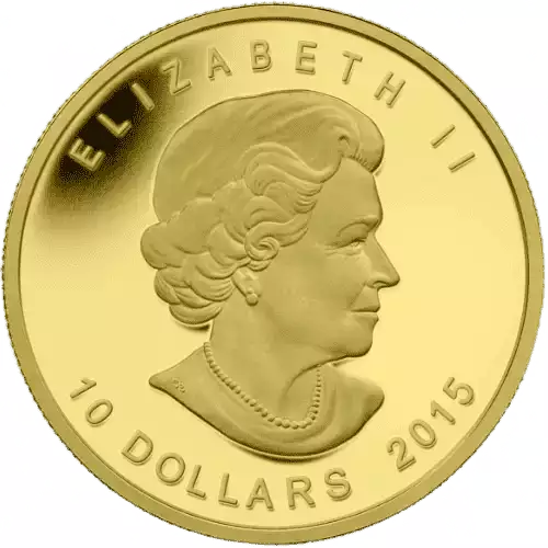 2015 1/4 oz Canadian Gold Polar Bear & Cub (3)