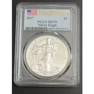 2017 $1 Silver Eagle First Strike