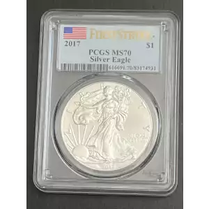 2017 $1 Silver Eagle First Strike
