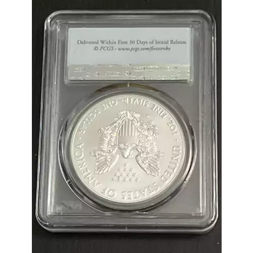 2017-W $1 Burnished Silver Eagle First Strike (2)