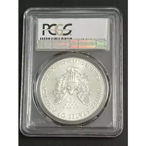 2018 $1 Silver Eagle First Day of Issue 1 of 1,000 (2)