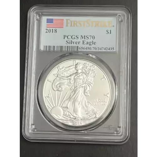 2018 $1 Silver Eagle First Strike