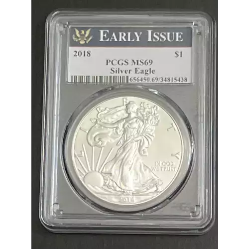 2018 $1 Silver Eagle First Strike