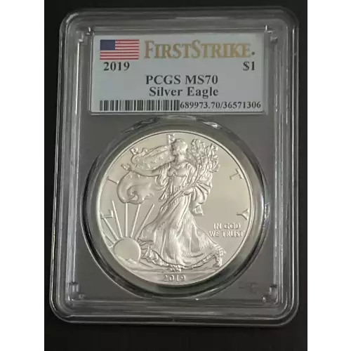 2019 $1 Silver Eagle First Strike