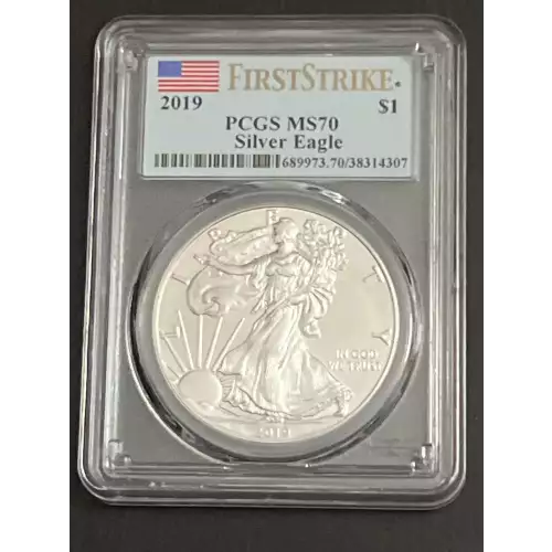 2019 $1 Silver Eagle First Strike