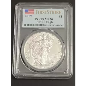 2019 $1 Silver Eagle First Strike