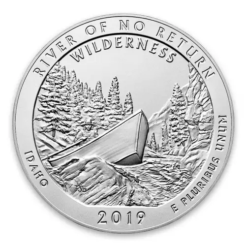 2019 5 oz Silver America the Beautiful Frank Church River of No Return (2)