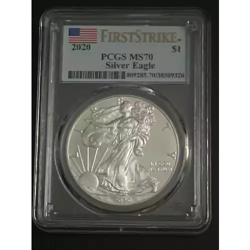 2020 $1 Silver Eagle First Strike