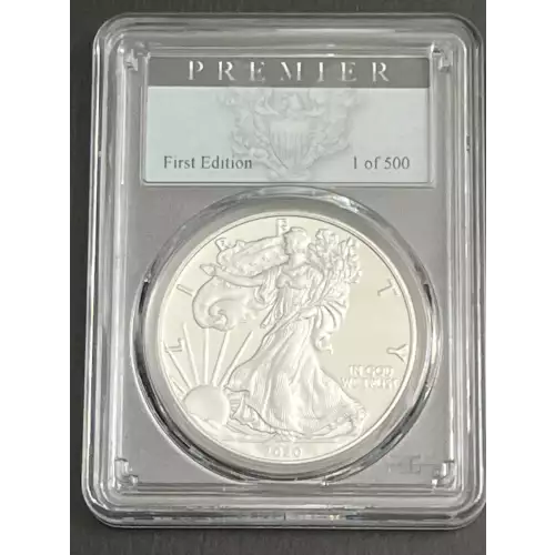 2020-W $1 Silver Eagle Congratulations Set Premier 1 of 500, DCAM