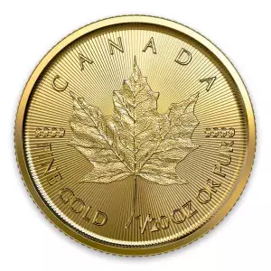 2021 1/20oz Canadian Gold Maple Leaf