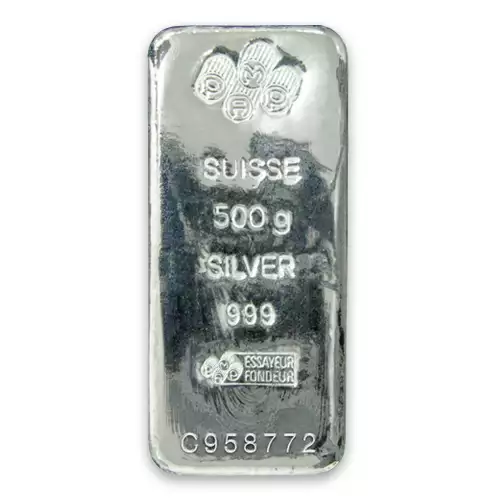 500g PAMP Silver Bar (2)