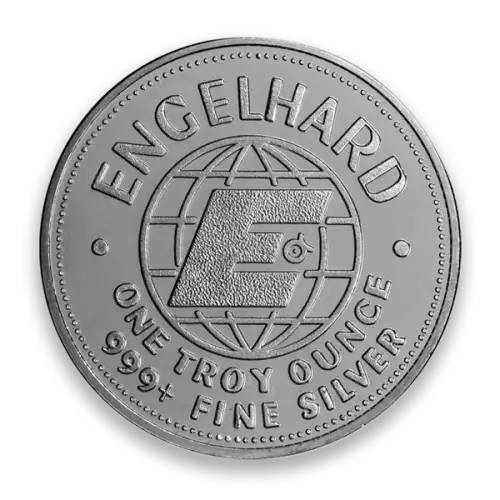 Any Year 1oz Engelhard Silver Prospector Round (3)