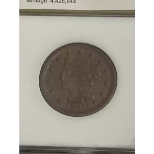 Large Cents - Braided Hair Cent (1839-1857)