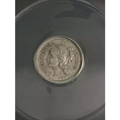 Nickel Three Cent Pieces 1865-1889