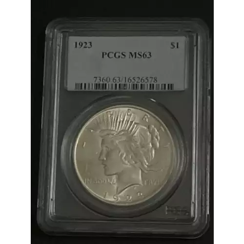 Peace Silver Dollar