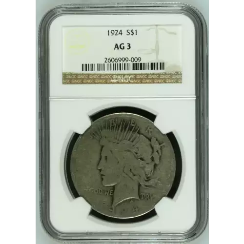 Peace Silver Dollar (2)