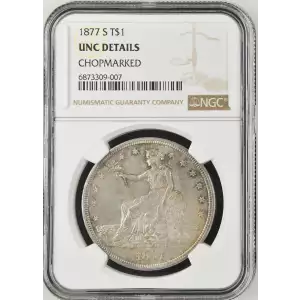 Trade Dollars---Trade Dollars 1873-1885 -Silver- 1 Dollar (2)