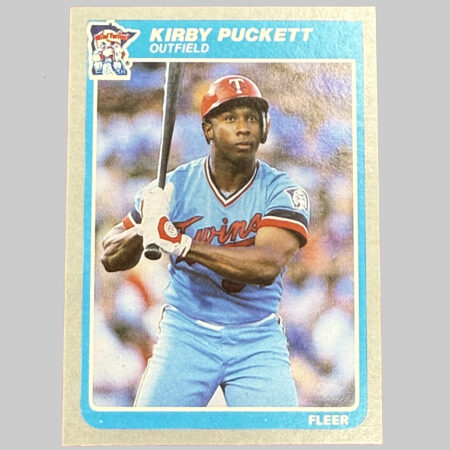 1985 Fleer Kirby Puckett R.C.