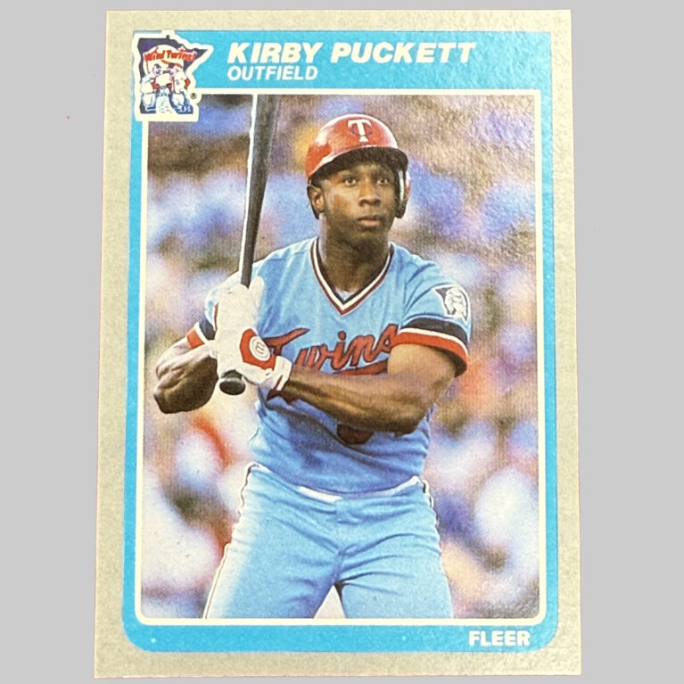 1985 Fleer Kirby Puckett R.C.