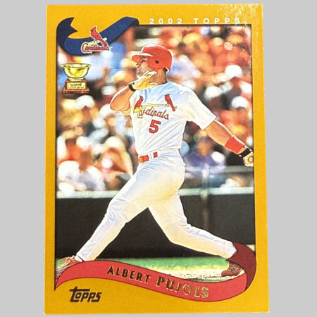 2002 Topps Albert Pujols All-Star Rookie Cup