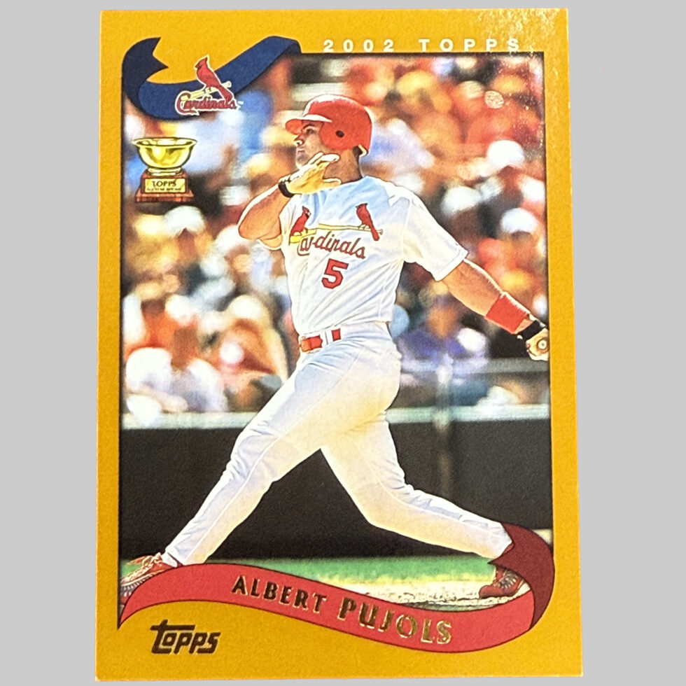 2002 Topps Albert Pujols All-Star Rookie Cup