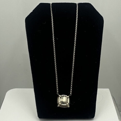 David Yurman Pendant Set Sterling Silver & 18K Goldv