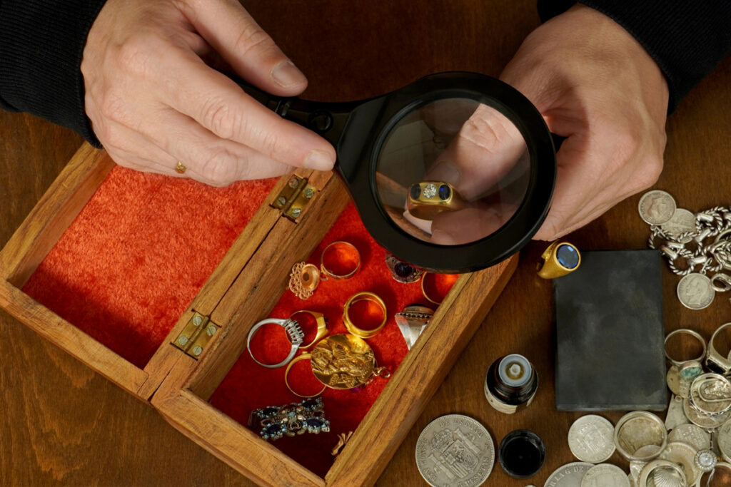 Estate Coin and Jewelry Evaluation